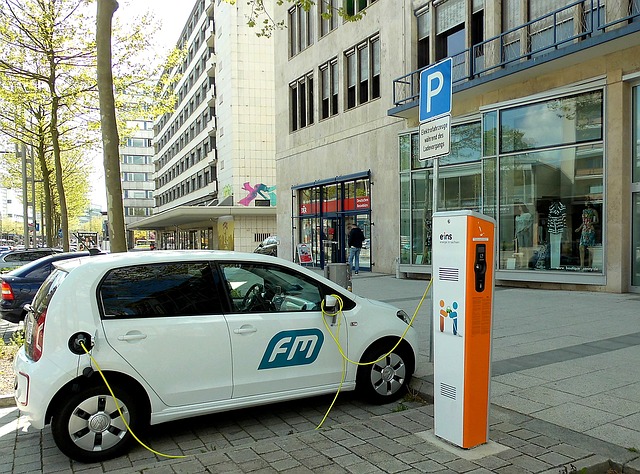 dobíjení elektromobilu