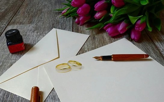 list s obálkou